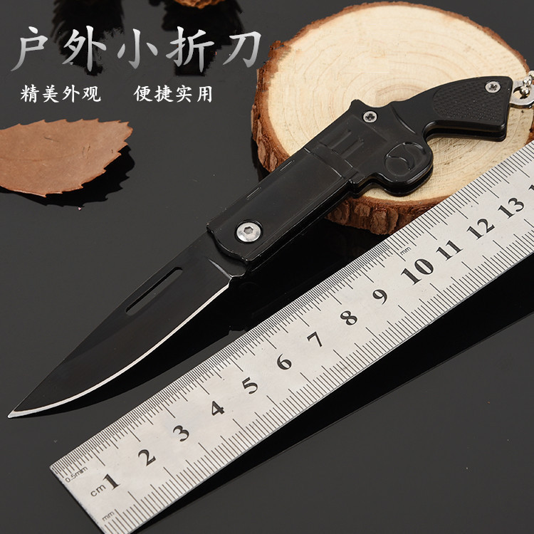 厂家直销 不锈钢折叠刀 便携多功能户外折叠刀 野营求生刀锋利