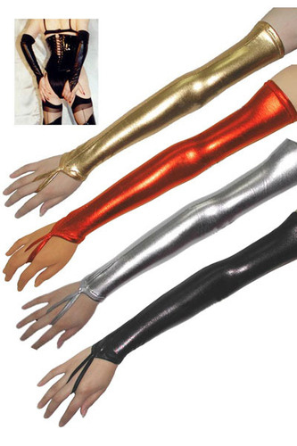 Factory store sex toys alternative toys sexy patent leather gloves rubberized gloves socks patent leather underwear accessories pu