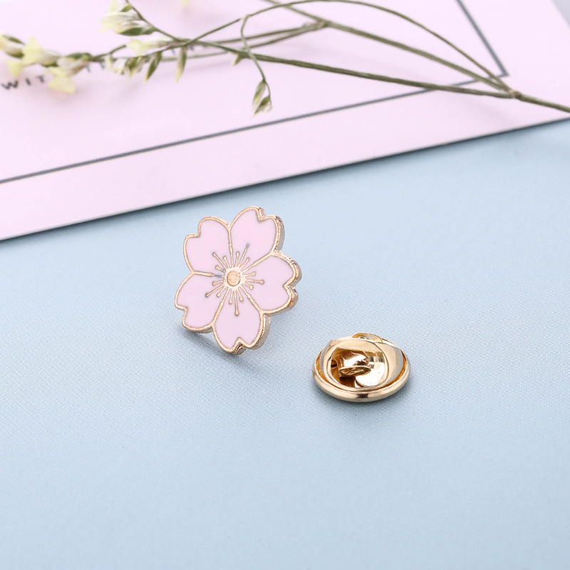 Fashion Flower Alloy Enamel Women's Brooches display picture 3