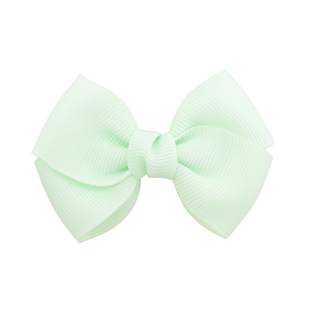 Fashion Children's Bow Hairpin Headdress Solid Color Flower Multicolor Hairpin display picture 4