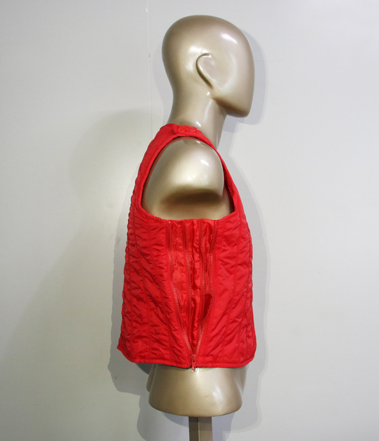 Gilet femme en Mélange de coton - Ref 3317708 Image 4