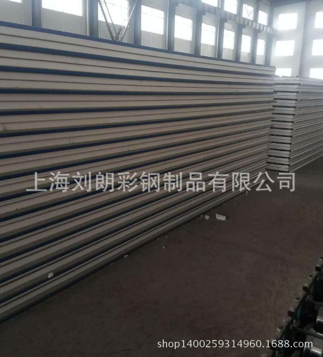 南通泡沫彩钢夹芯板 高密度阻燃泡沫夹芯板 净化室用洁净板