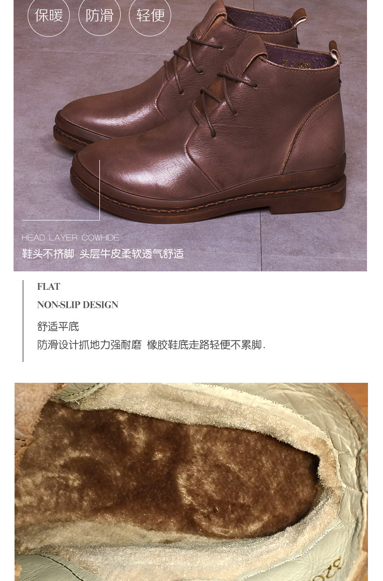 Bottes femme en En cuir - Ref 3354863 Image 14