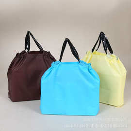 磨砂束口袋塑料手提袋定 做服装包装袋创意购物袋广告宣传礼品袋