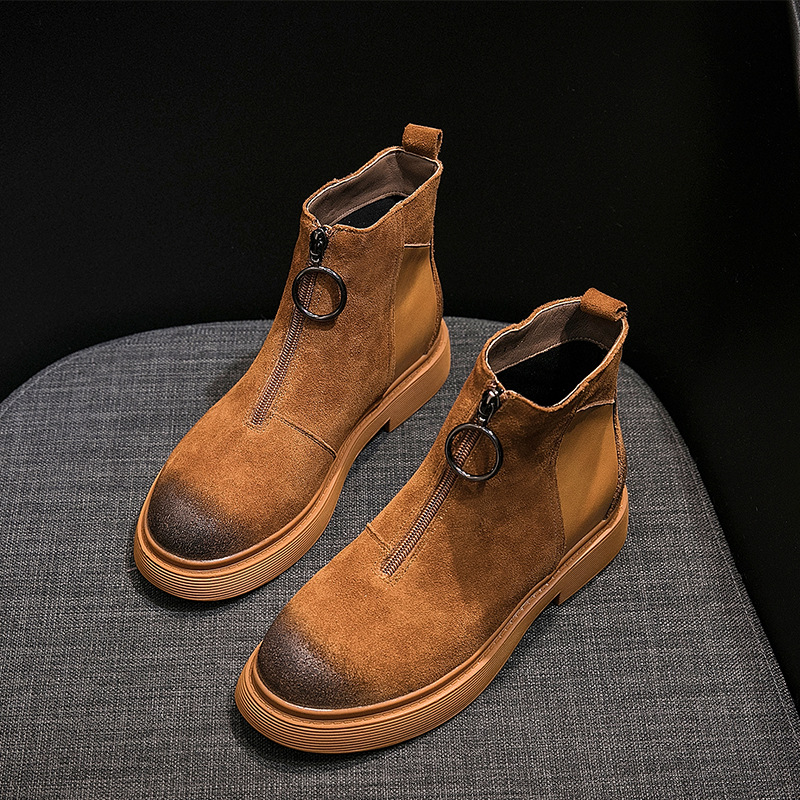 Bottes femme en En cuir - Ref 3355089 Image 9