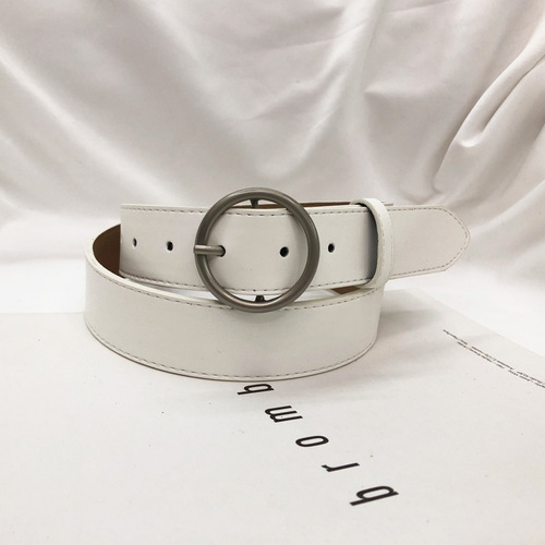 Wholesale belt Japanese buckle ladies fashion simple Korean jeans decorative belt pants bag manufacturer