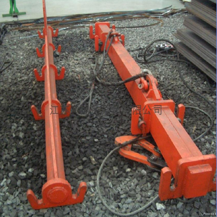 江苏神州专业生产 H型平衡吊梁 起重挂绳带横梁吊具 铁扁担可定制
