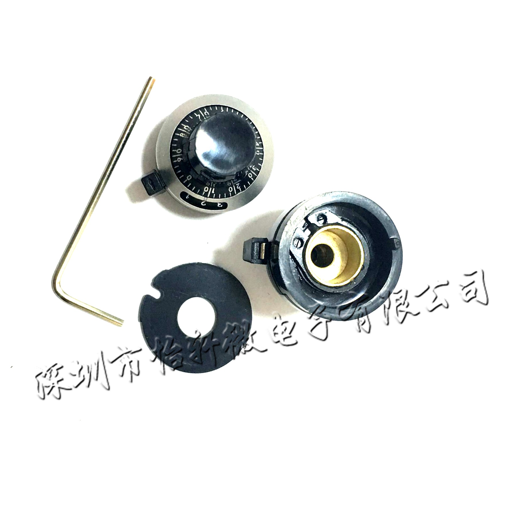 电位器刻度旋钮 RV24YN20S 3590S RV30 WXD3 三位数显 带锁紧
