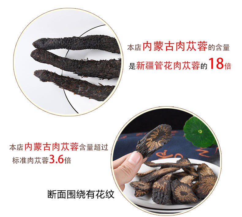 Rou Cong Rong Slices (Cistanche deserticola) — Soft Sweet Food-Herb from Inner Mongolia key features