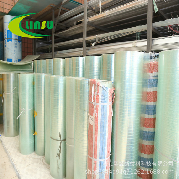 厂家加工 透明建筑采光板 阳光瓦frp玻璃钢 透明采光瓦 玻璃钢瓦