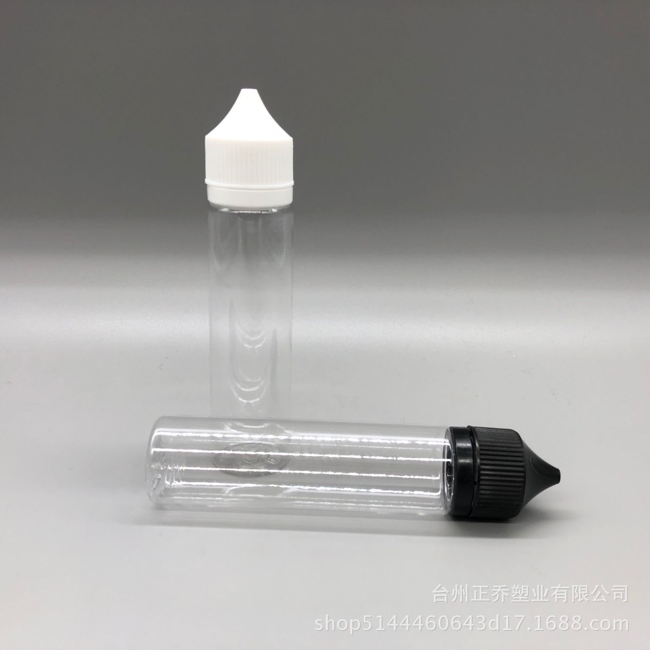 供应70ml大猩猩电子塑料瓶, 独角兽防盗压旋盖色素瓶