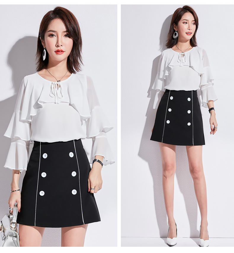 Costume femme VêTEMENTS SUOLIMEIYIZU  SUO LIMEI en Mousseline - Ref 3334349 Image 15