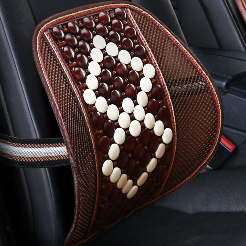 Кнопка спинки деревянный шарик кнопка талии бамбук пуговица автомобиль талии офис талии площадку [Алмазная карбонизация]