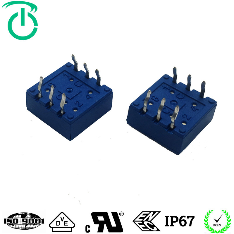 厂家生产替代圆达RH3H系列10*10插件10档旋转编码开关