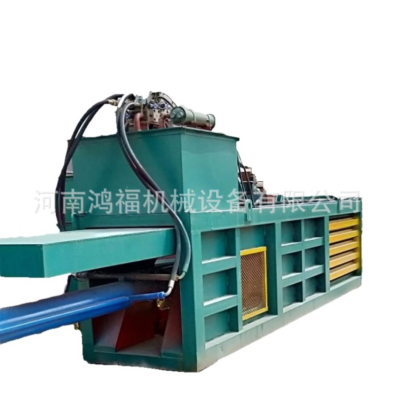 供应卧式打包机 液压全自动纸箱打包机 打碎海绵碎木片压缩捆扎机