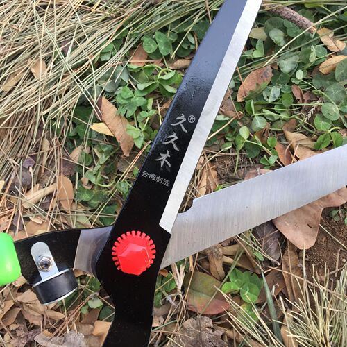 Jiujiumu hedge shears, hedge shears, lawn shears, landscaping sharp tools, large scissors, grass shears for pruning