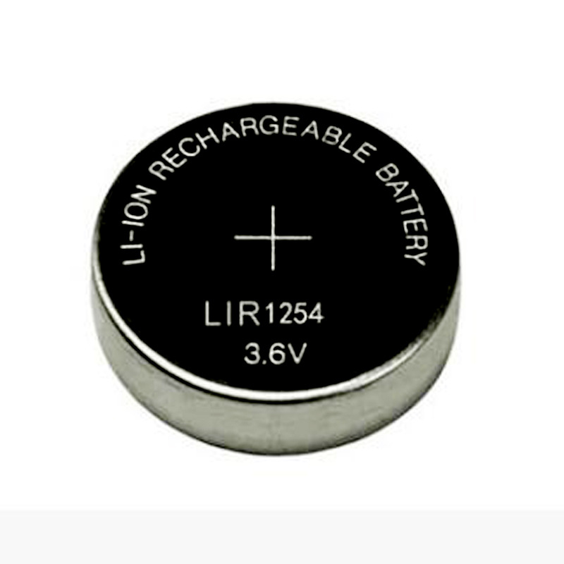 厂家直销供应3.7V环保可充电电池LIR1254X1T蓝牙耳机专用电子产品|ms