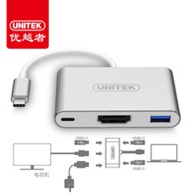 ԽߣUNITEKY-9103Type-CתHDMI+USB3.0+2.0+type-c