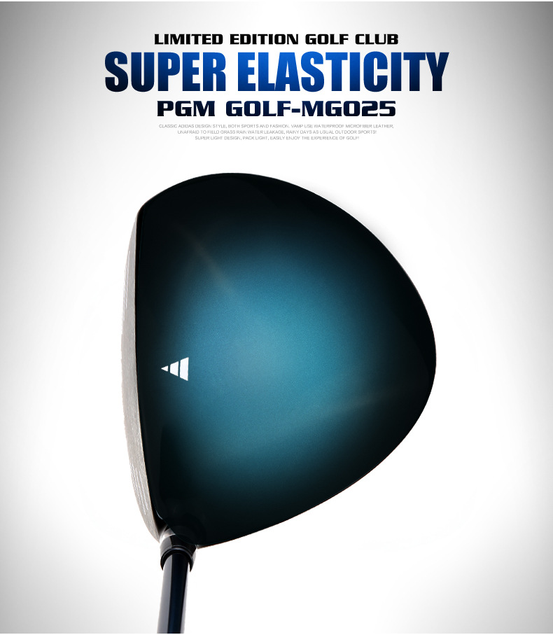 Gậy đánh golf PGM số 1 gỗ titan cho người mới bắt đầu, tay trái/phải — MG025 màu xanh đen số 1 gỗ lớp S, MG025 màu xanh đen số 1 gỗ R cấp, Bao Thanh, MG025 gỗ 3 đen xanh cấp S chi tiết 7