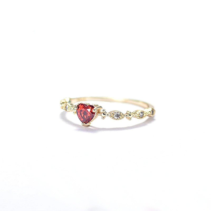 Elegant Heart-Shaped Ring