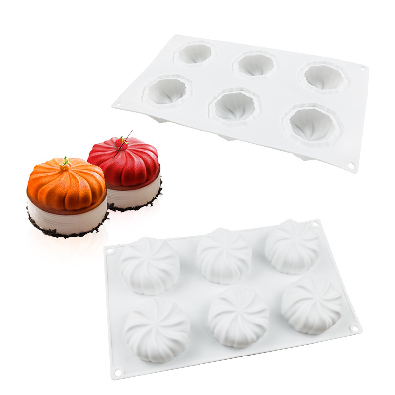 万圣节意大利同款6连灯笼南瓜慕斯