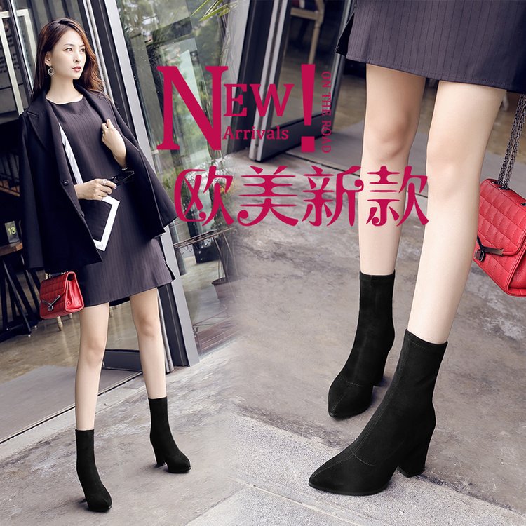 Bottes femme en Daim - Ref 3355496 Image 13