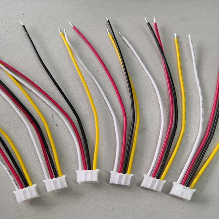 厂家直销1007 26 4P端子排线电子线束香薰机板红黑端子电子线|ru