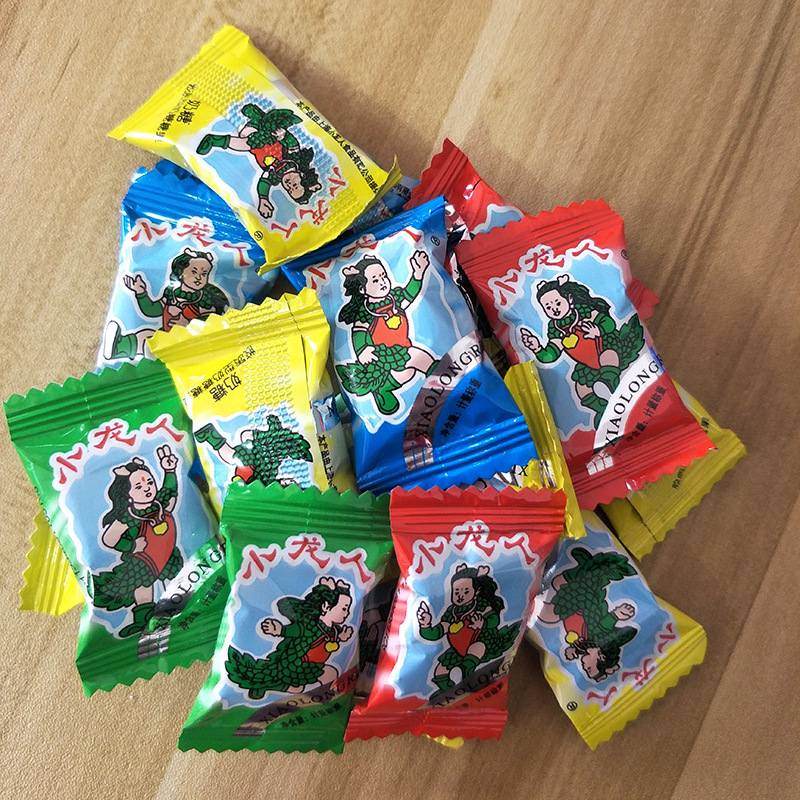 무료 배송 Xiaolong 토피 클래식 오래된 포장 정통 Xiaolong 토피 500g 벌크 매듭