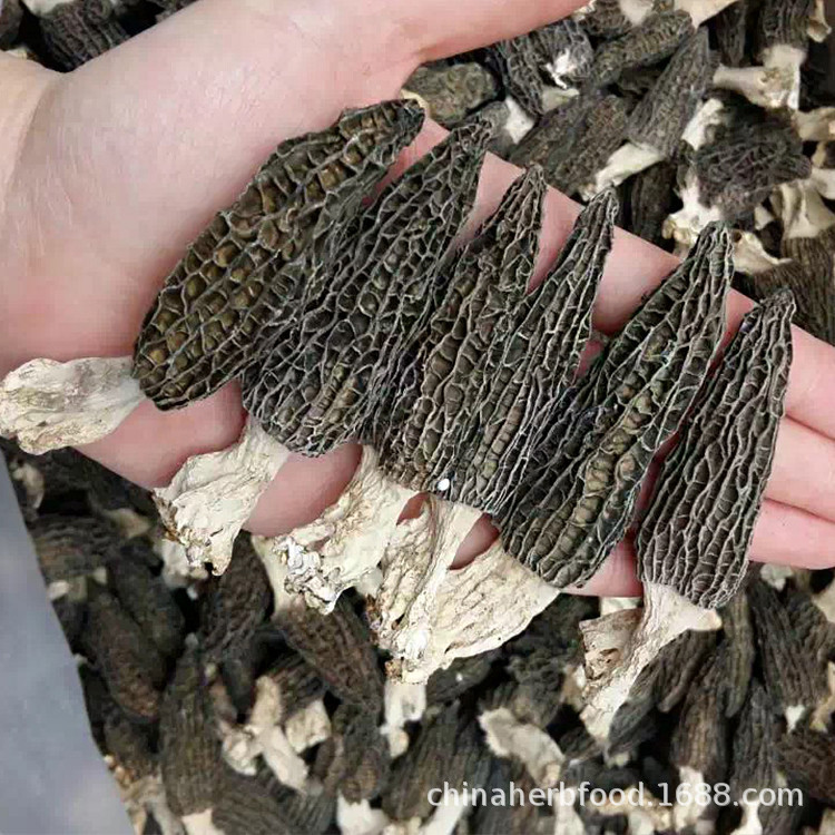 Dried Morel Mushrooms Yang Du Jun 500g Soup Culinary Pack quality and texture