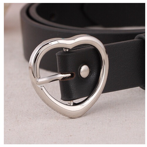 Women's belts for women, simple and versatile, Korean style casual pin buckle belts for women, Korean decorative student pants belts for women