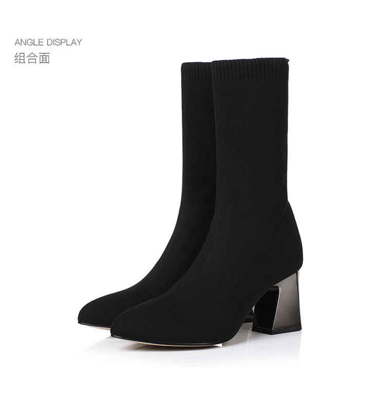 Bottes femme AFFINITé en Tissu élastique - Ref 3355093 Image 65