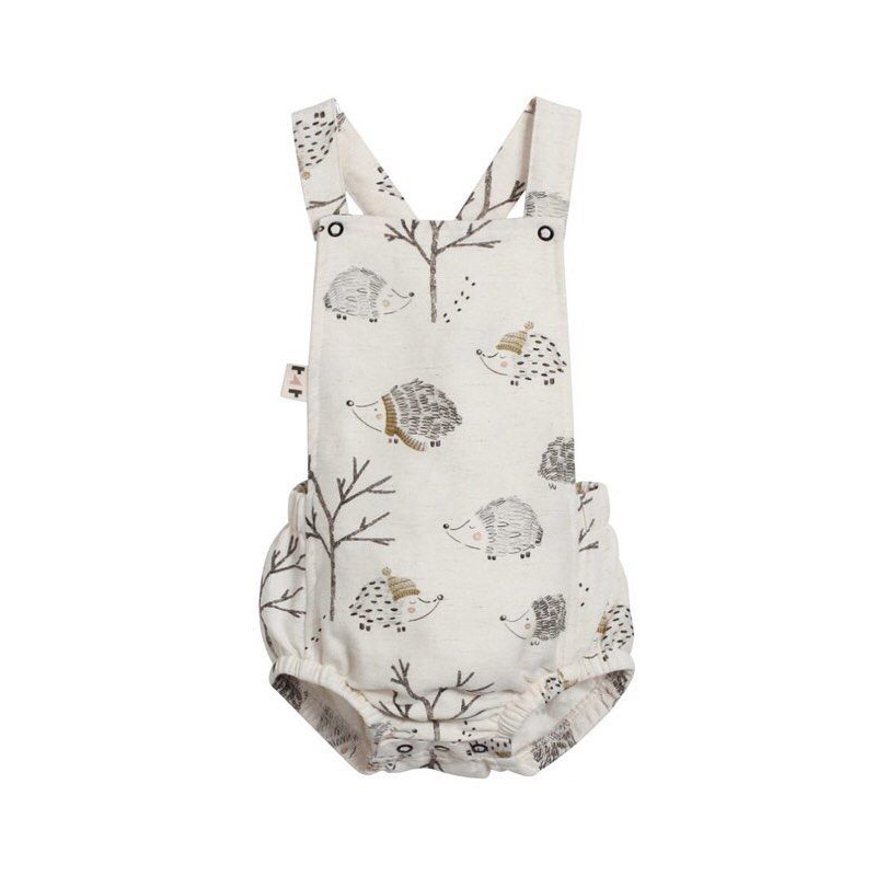 Cross-border special INS Explosive money Children's clothing Amazon AliExpress girl A summer Hedgehog printing Climbing clothes