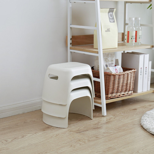 Thickened small stool, simple children's non-slip small stool, household plastic stool, small chair, shoe changing stool