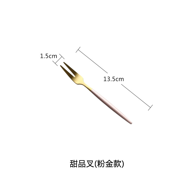 Cuchillo y tenedor de estilo occidental traje de cuchara Cuchillo y tenedor de acero inoxidable 304 de metal