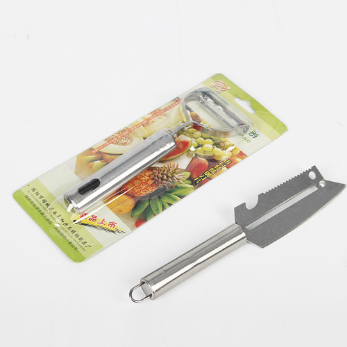 Jianghu street stall stainless steel multi-functional grater dual-purpose scraper peeler potato melon fruit fruit peeler