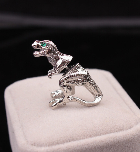 Wholesale jewelry Korean version Harajuku three-dimensional small animal dinosaur fashion personality piercing stud earrings