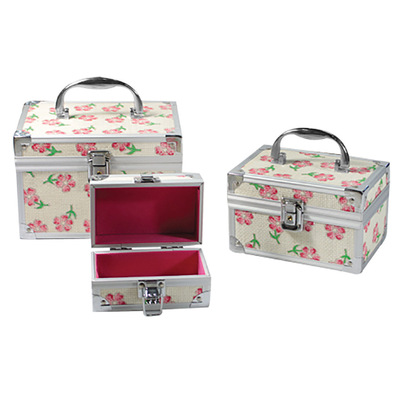 source factory Direct selling Customize Needlework Beauty salons aluminium alloy hold-all Makeup box And portable Nail Box