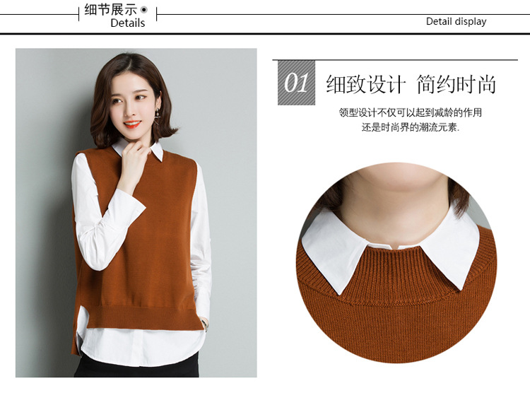 Gilet femme en Tricot - Ref 3317289 Image 9