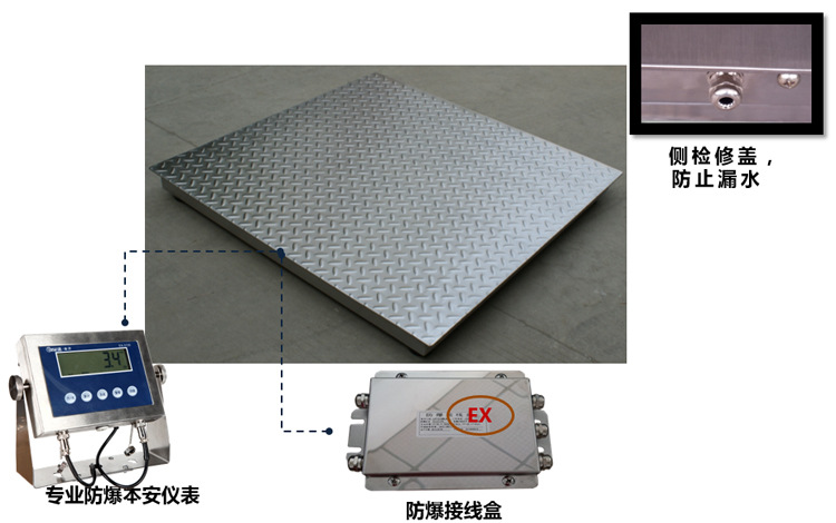 不锈钢防爆地磅02