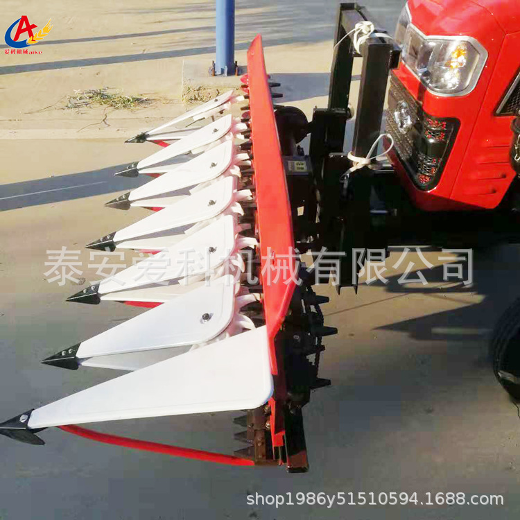 新款多用收割一体放倒割晒机收割玉米杆谷子高梁向日葵收割机