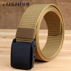ENNIU YKK buckle thick nylon belt for security pants belt outdoor belt strap customizable with LOGO