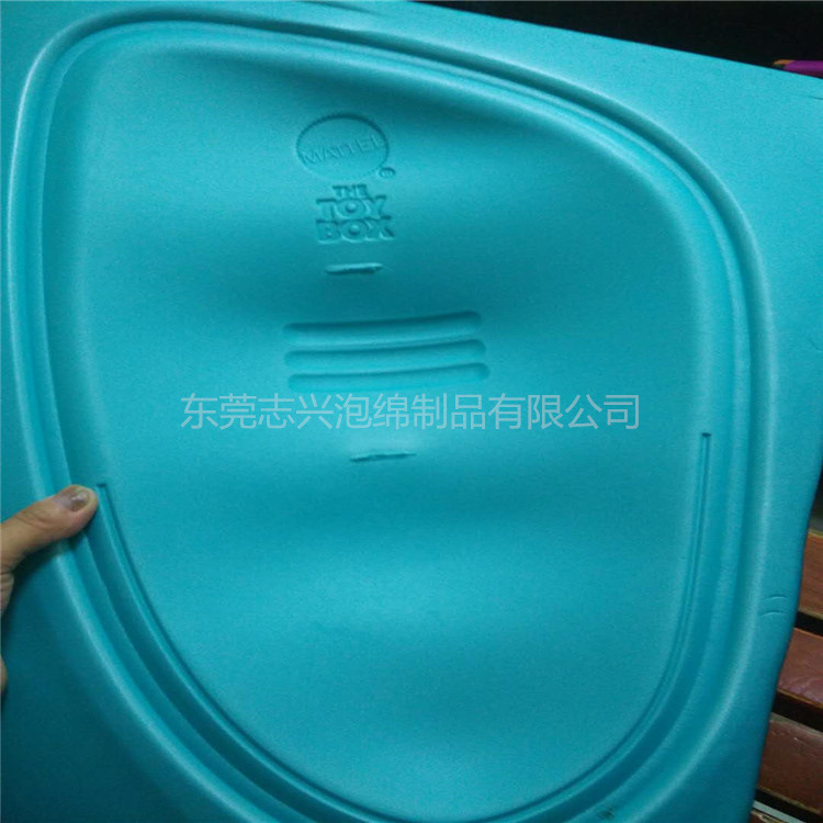 专业生产运动器材配件eva热压防护海绵玩具 45度黑色热压成型eva