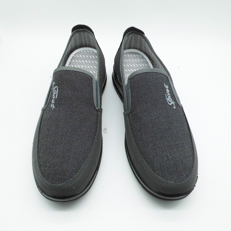 新款老北京工艺布鞋中老年商务休闲款聚氨酯底不断底超轻耐磨厂家|ru