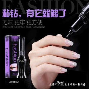 KASI nail nail drill glue phototherapy nail sticker sealing diamond drill pen sticky diamond jewelry tool black bottle