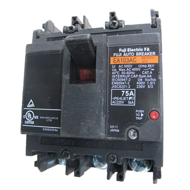Fuji Fox Fine сломанный Word EA103AC 75A пластиковый корпус сломанный воздушный выключатель