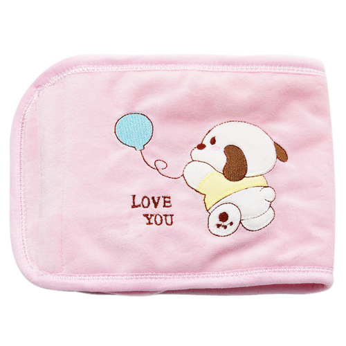 Foreign trade European and American thickened quilted baby belly, newborn belly button cord, infant velvet protector