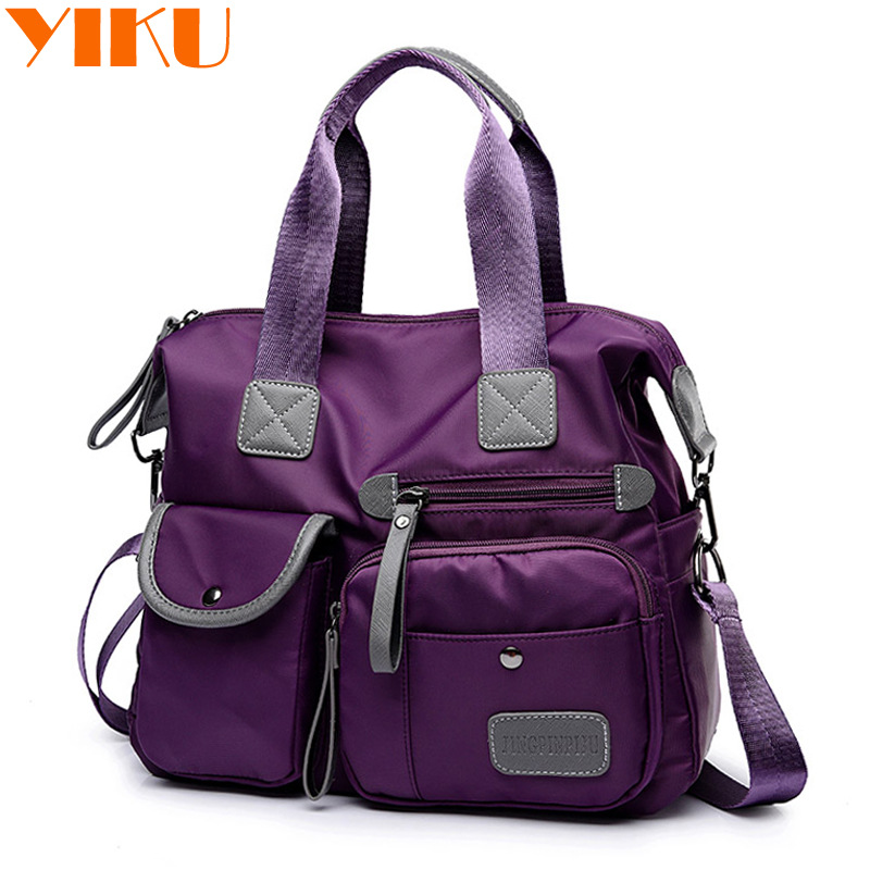 2020 nueva moda de estilo coreano impermeable de tela Oxford bolso casual de nylon hombro bolsa de mensajero bolsa de lona de las mujeres