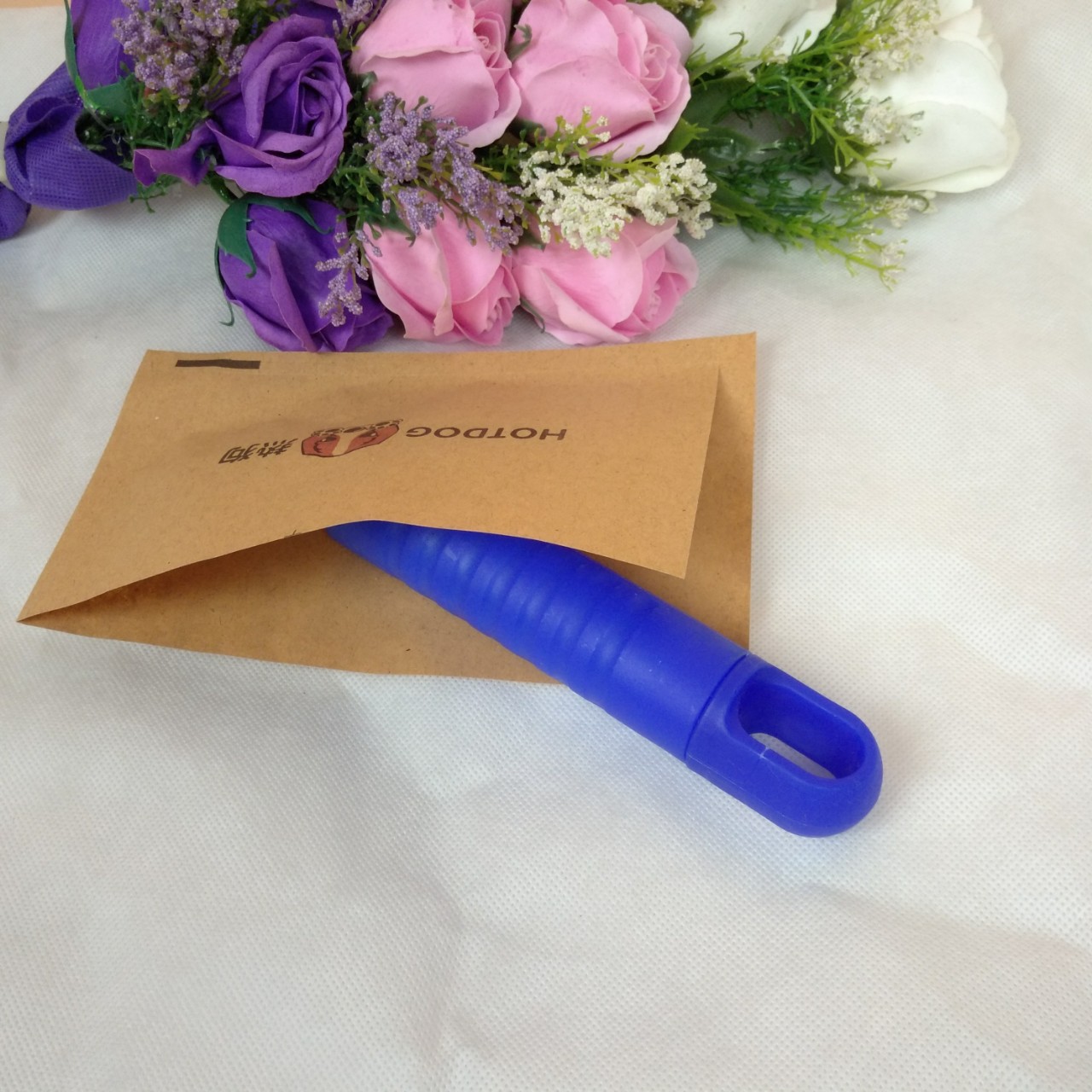 热狗纸袋防油袋一次性淋膜袋子