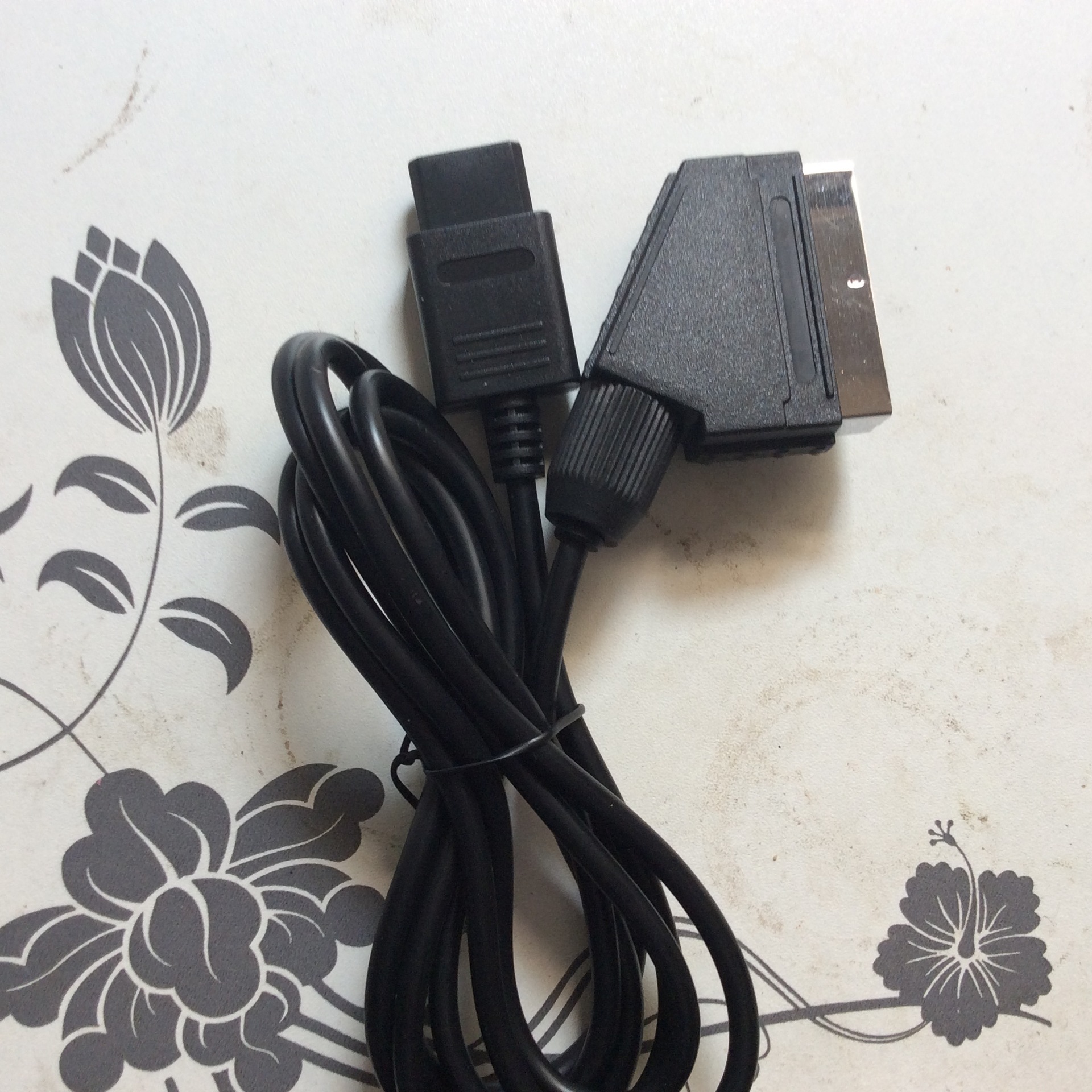 1.8M世嘉掃把線SEGA  SNES  N64掃把線英制1.8M