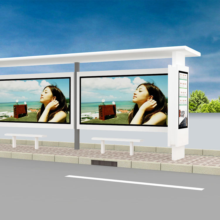 北京源头厂家制作户外灯箱片公交站灯片候车亭广告画面地铁灯箱